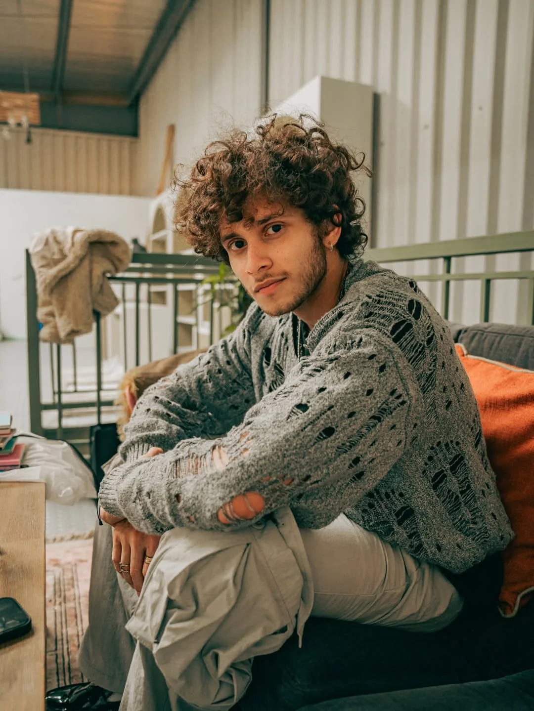 Fall outfits ideas for men 2026 Distressed Knitwear Gives Fall Style More Personality