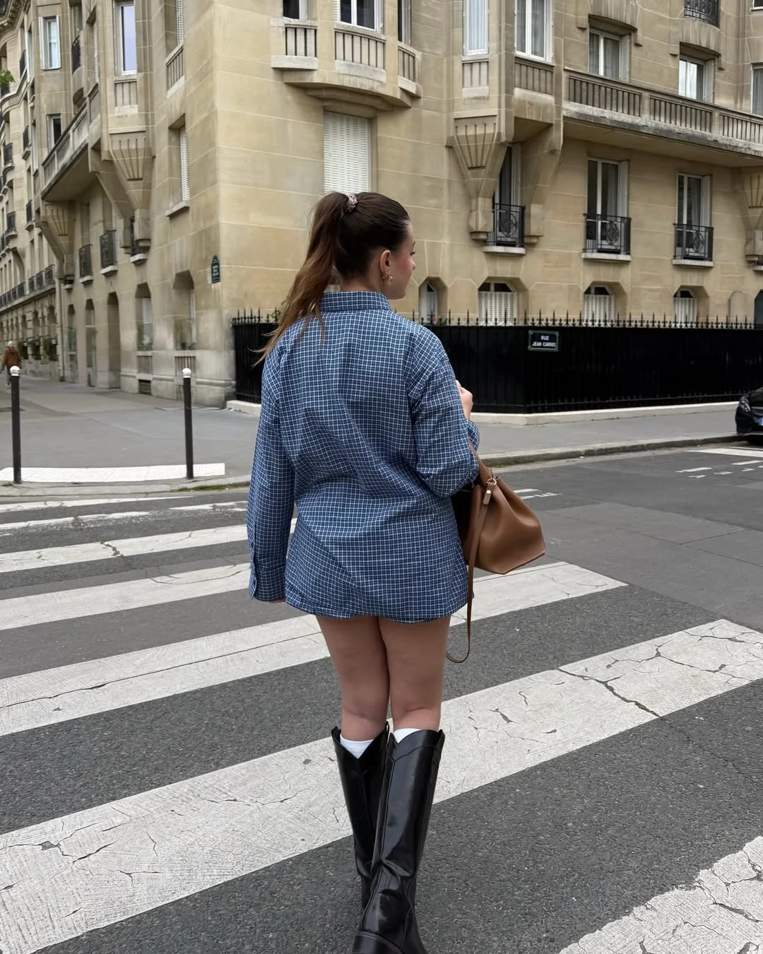 fall outfits with boots 2026 Shirt Dresses and Knee-High Boots Done Right