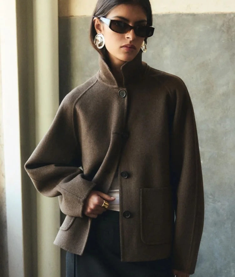 fall outfits with coat 2026 Minimalist Outerwear with Modern Korean Influence