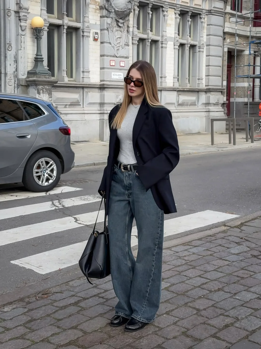 fall outfits with jeans 2026 The Oversized Blazer Formula Fashion Girls Keep Repeating