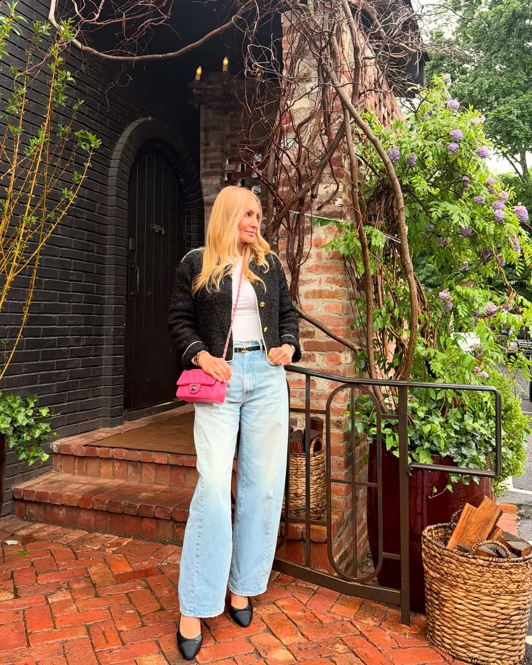 fall outfits with jeans 2026 The Paris Inspired Outfit Built Around Light Wash Denim