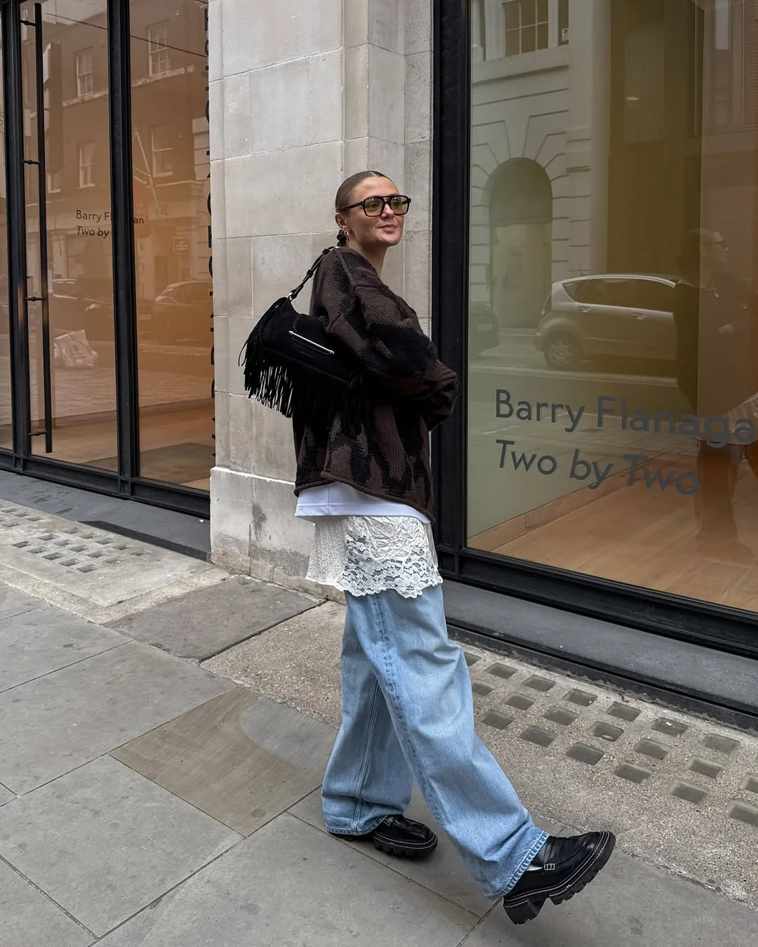 fall outfits with jeans 2026 Romantic Layers Bring New Life to Everyday Denim