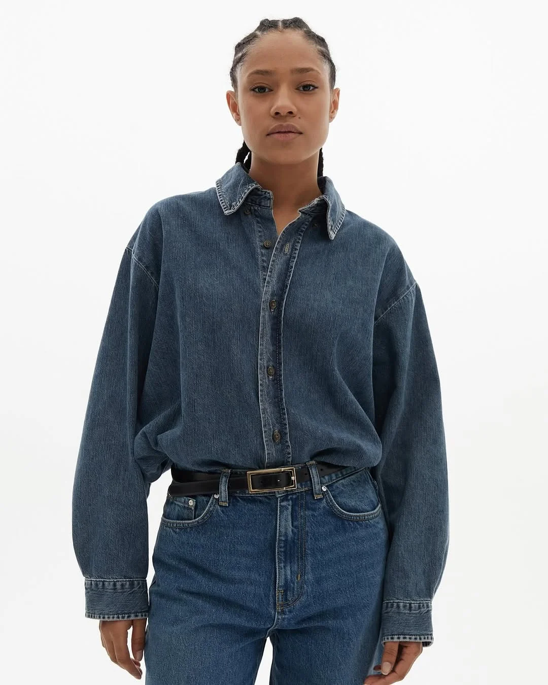 fall outfits with jeans jacket 2026 The Denim Shirt Formula That Never Goes Out of Style