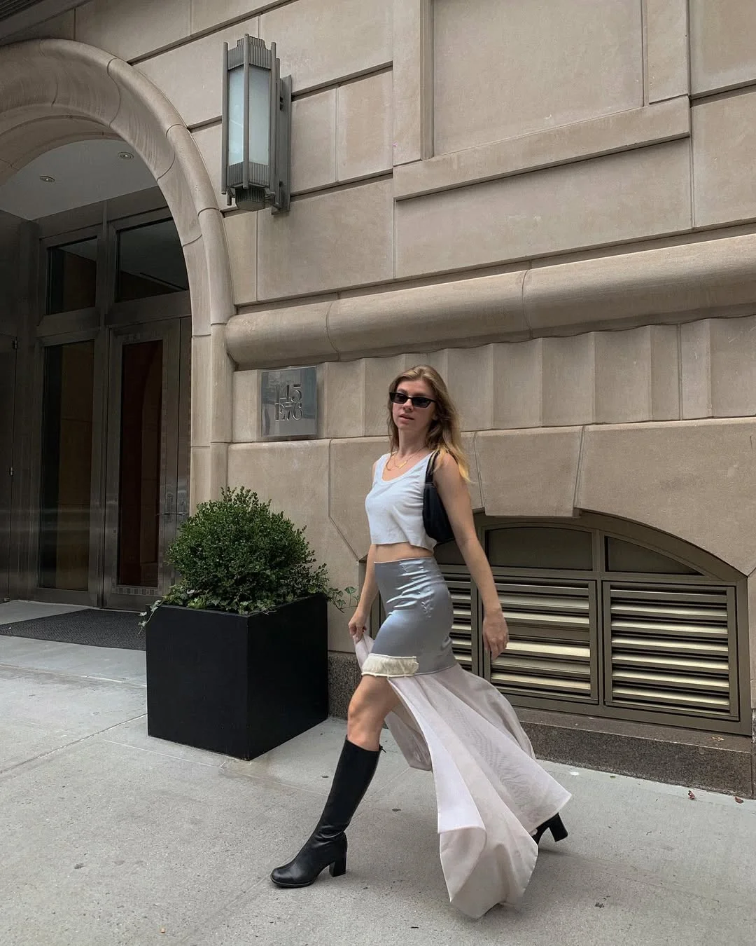 fall outfits with tights and skirt 2026 Statement Skirts and Tall Boots for Fashion-Forward Styling