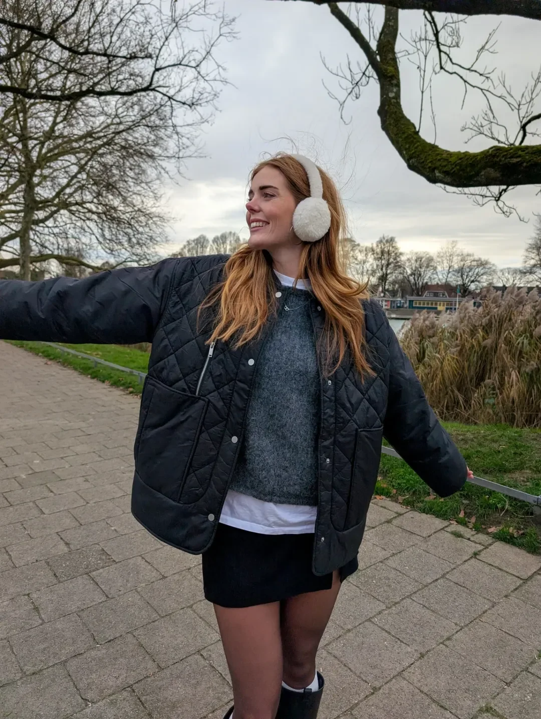 fall street fashion nyc 2026 Quilted Jackets and Playful Cold-Weather Styling