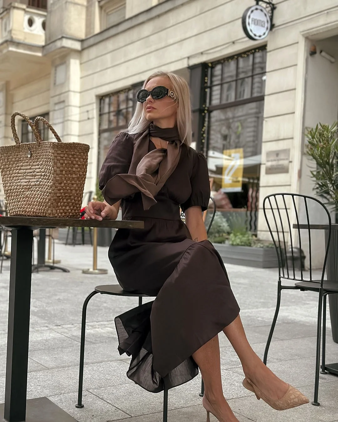 fall travel wardrobe for women 2026 Chocolate Brown Dresses for Effortless Evening Style