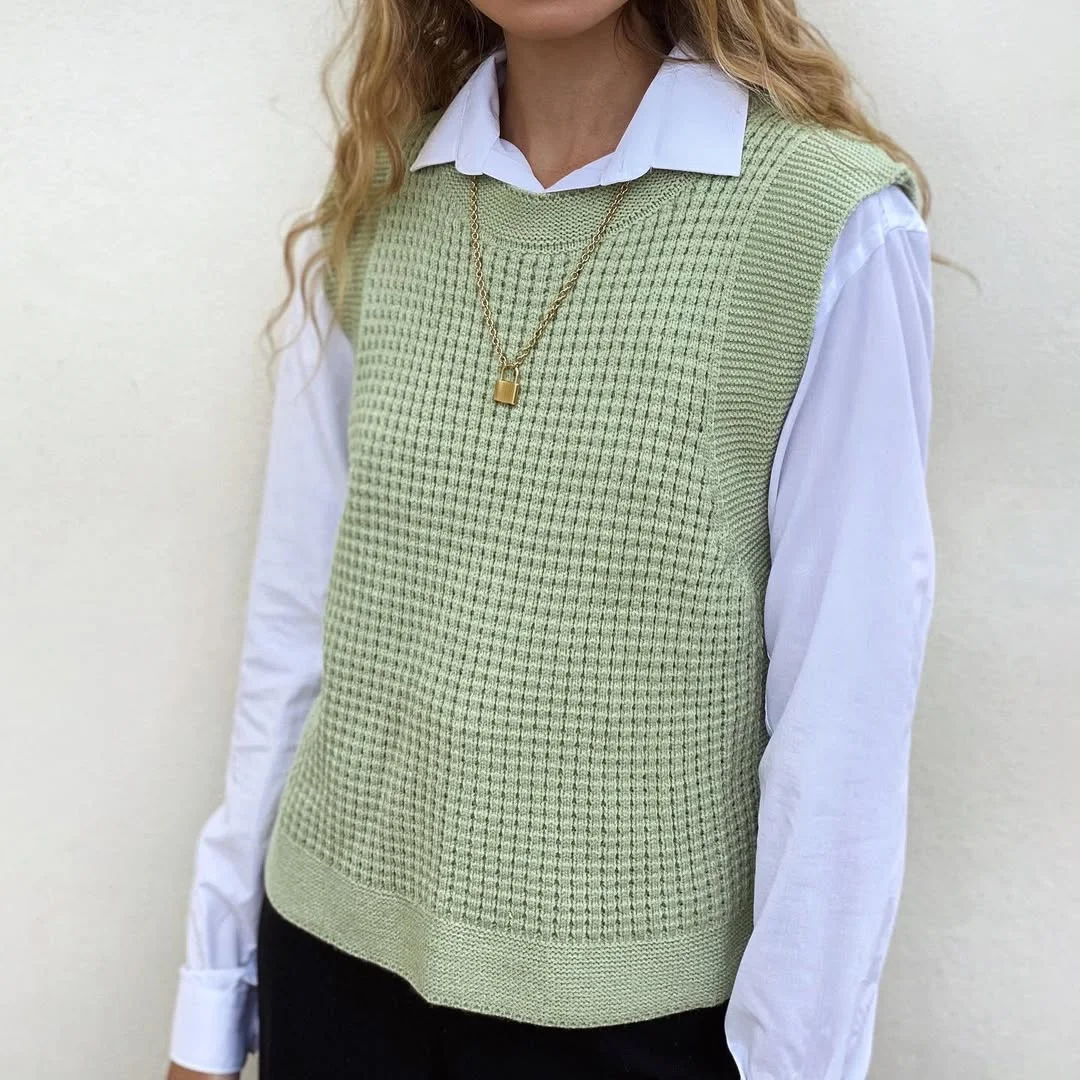 fall vest outfits for women 2026 The Olive Green Vest Outfit That Brings Fresh Color Into Fall Layers