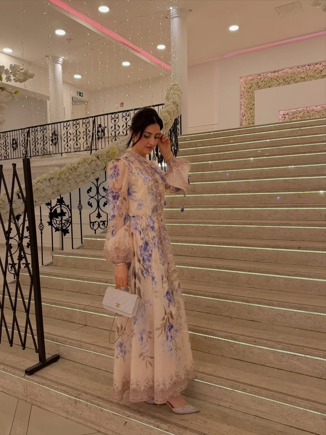 fall wedding guest dress 2026 Long Sleeve Floral Dresses For November Formal Weddings