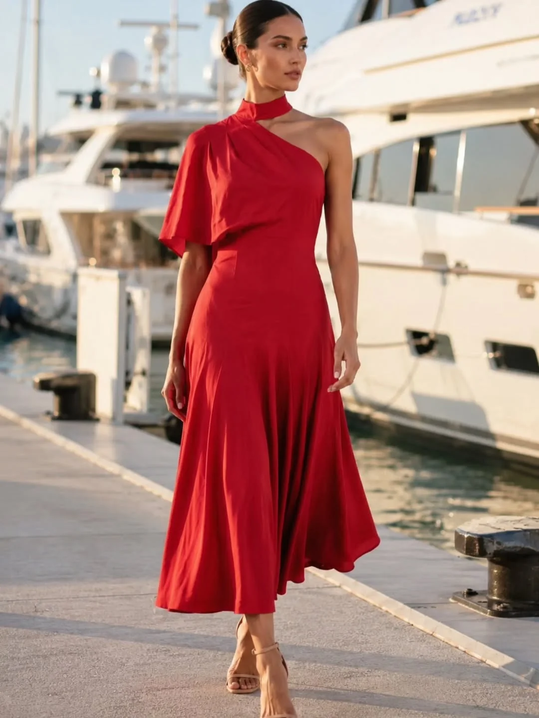 fall wedding guest dress 2026 Statement Red Dresses That Command Attention