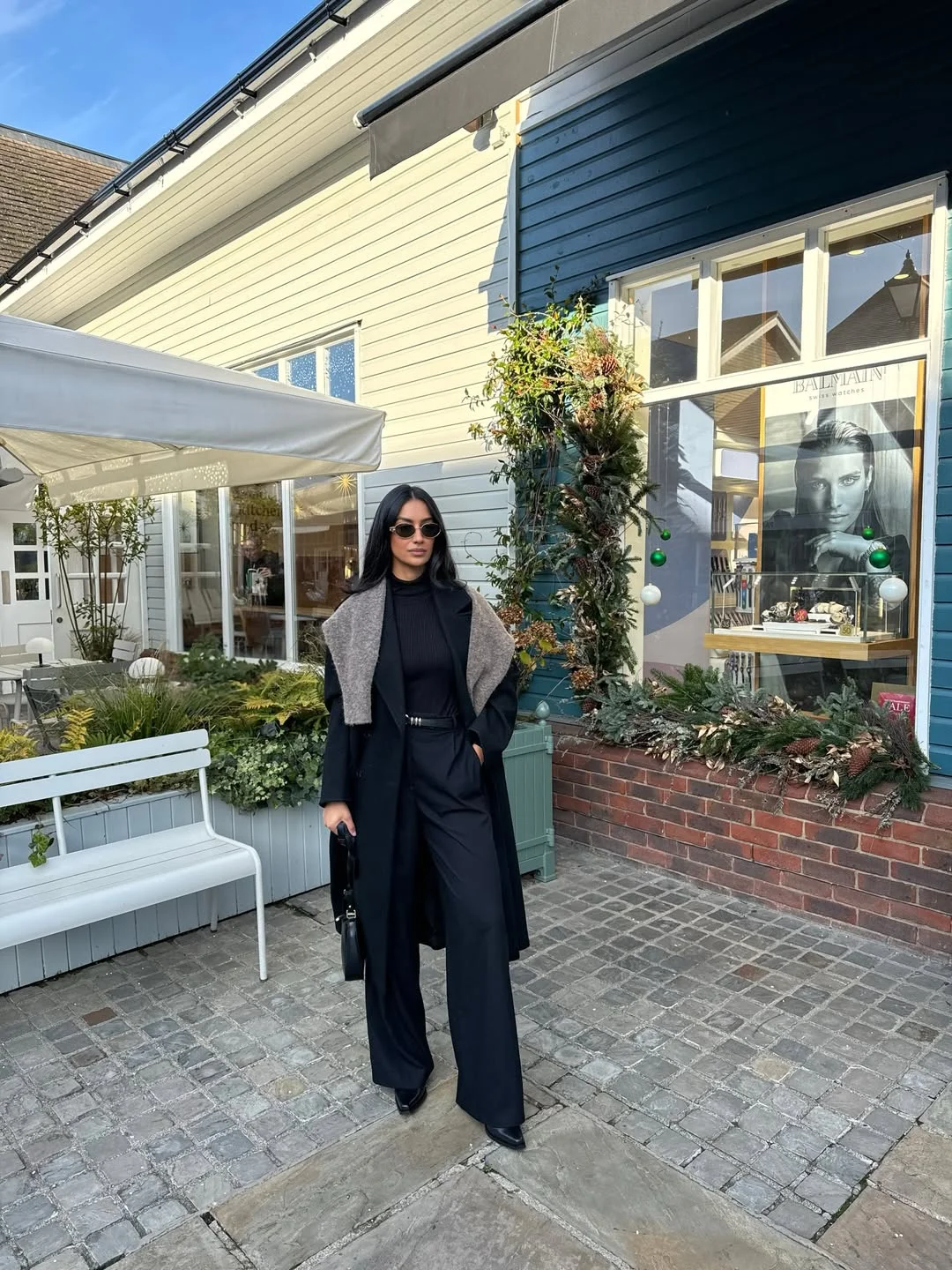 fall work outfits 2026 Monochrome Elegance With Tailored Layers