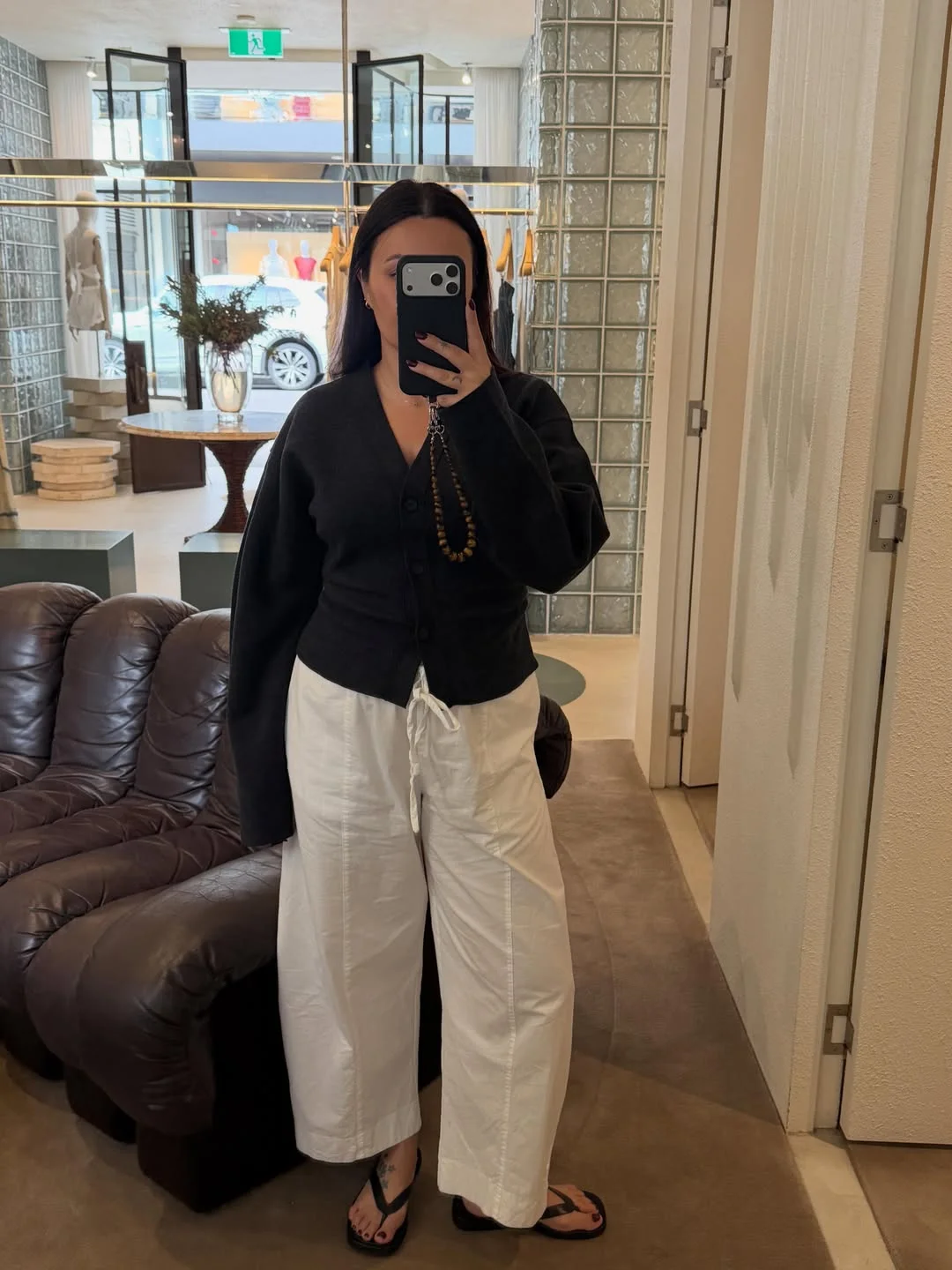 fall work outfits 2026 Minimalist Black And White Business Casual Style