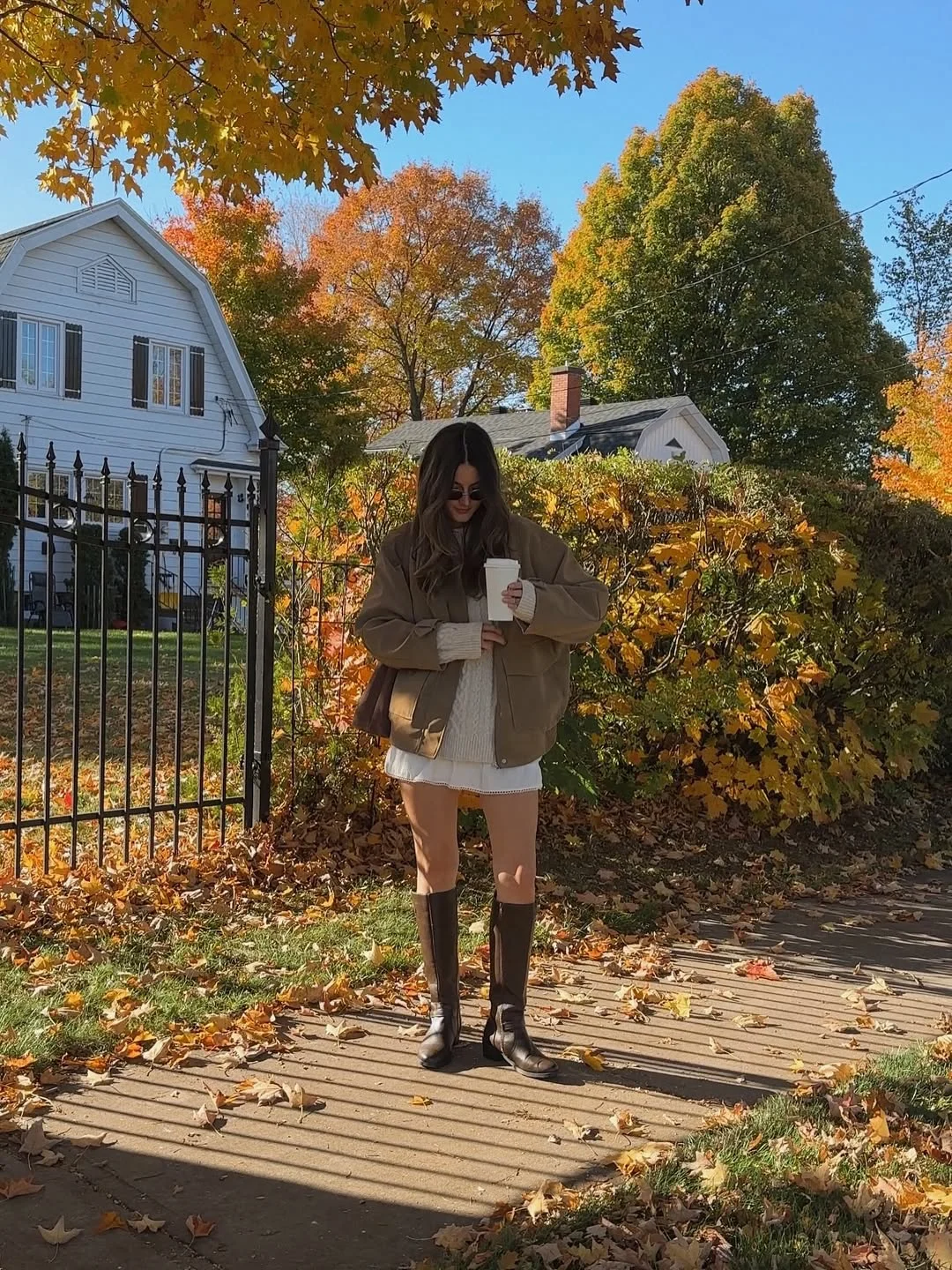 New trends: fall fashion 2026 Oversized Bomber Jackets and Cozy Small Town Fall Mornings