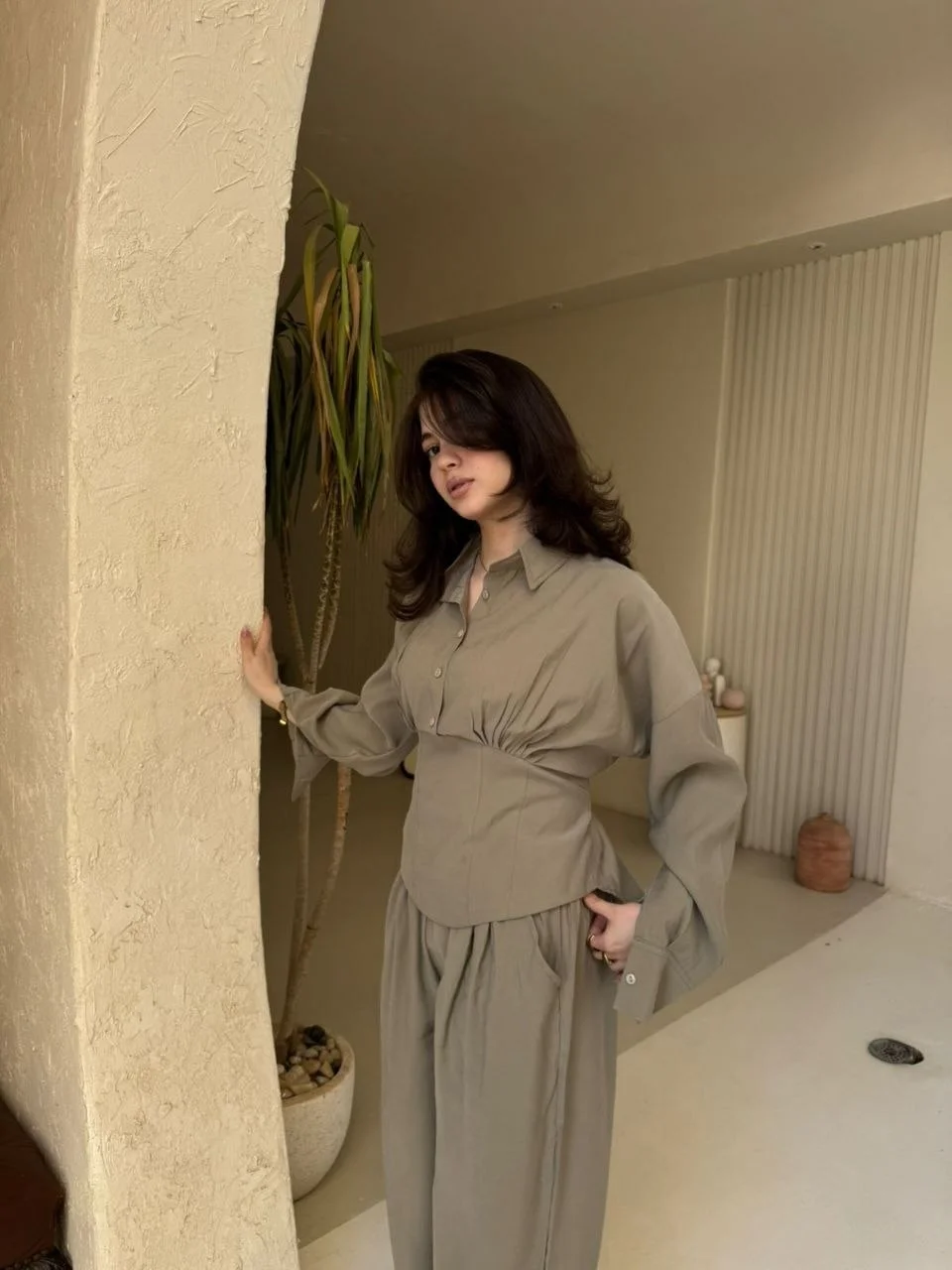 summer to fall outfits 2026 The Neutral Tailored Set That Feels Effortlessly Modern