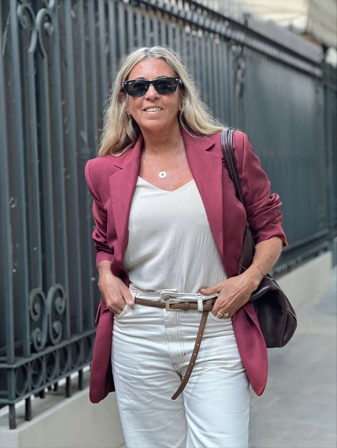 what to wear in fall 2026 over 50 The Burgundy Blazer Trend Everyone Will Be Wearing