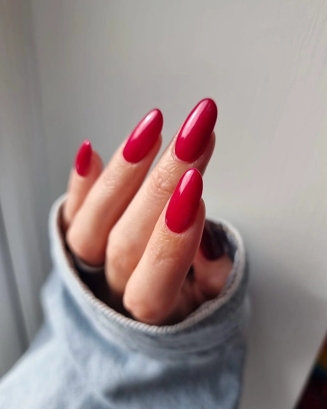 august nails color 2026 Classic Cherry Red Nails That Always Feel Expensive