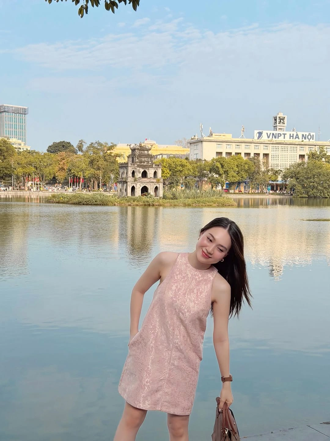 august outfits 2026 Soft Blush Dress That Feels Instantly Put Together
