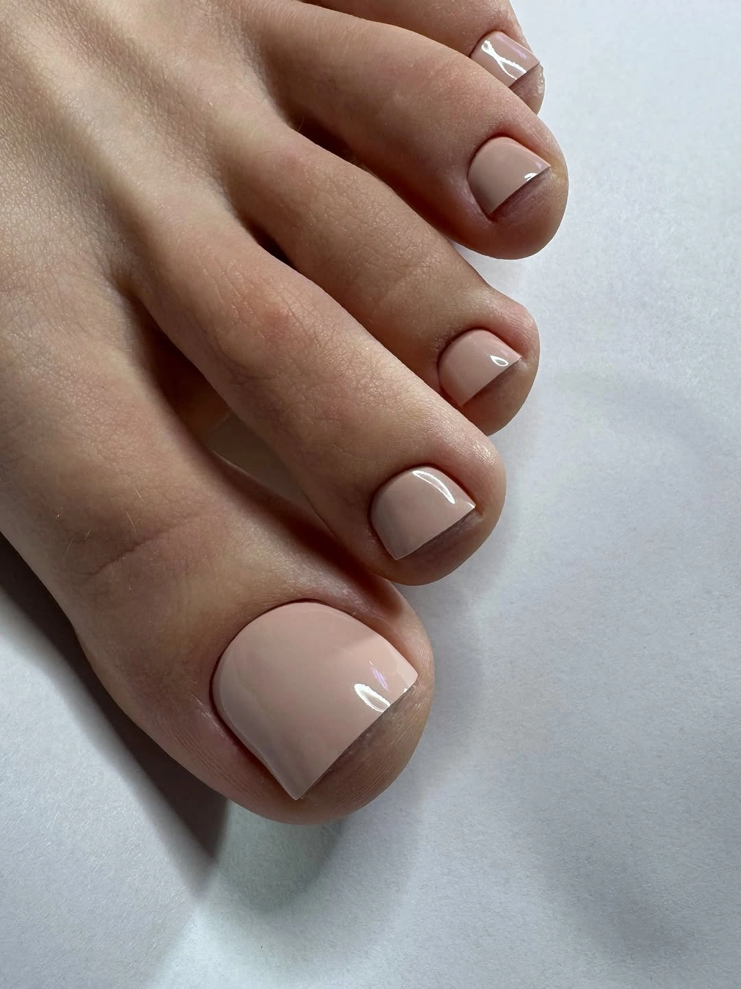 august pedicure nails ideas 2026 Minimal Nude Pedicure That Always Looks Expensive