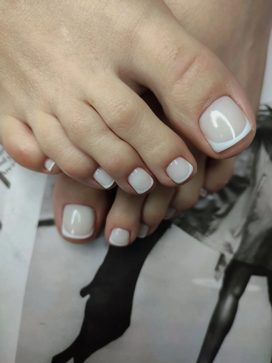 august toe nails 2026 Milky White Elegance That Always Looks Expensive