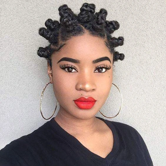 bantu knots hairstyles Timeless Mini Bantu Knots for Everyday Elegance