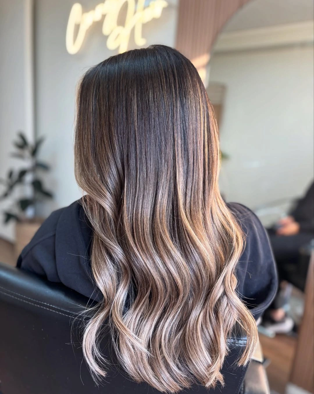 beige blond hair color Dimensional Beige Blonde With Soft Mushroom Ribbons