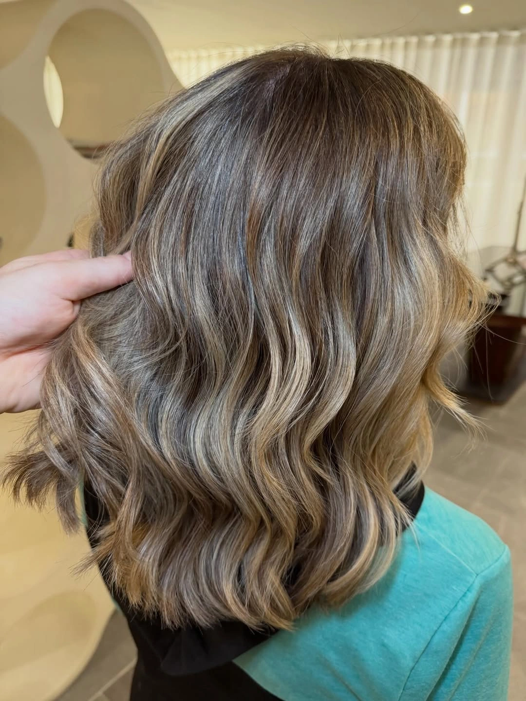 beige blond hair color Soft Mushroom Beige Blonde for an Effortless Bob