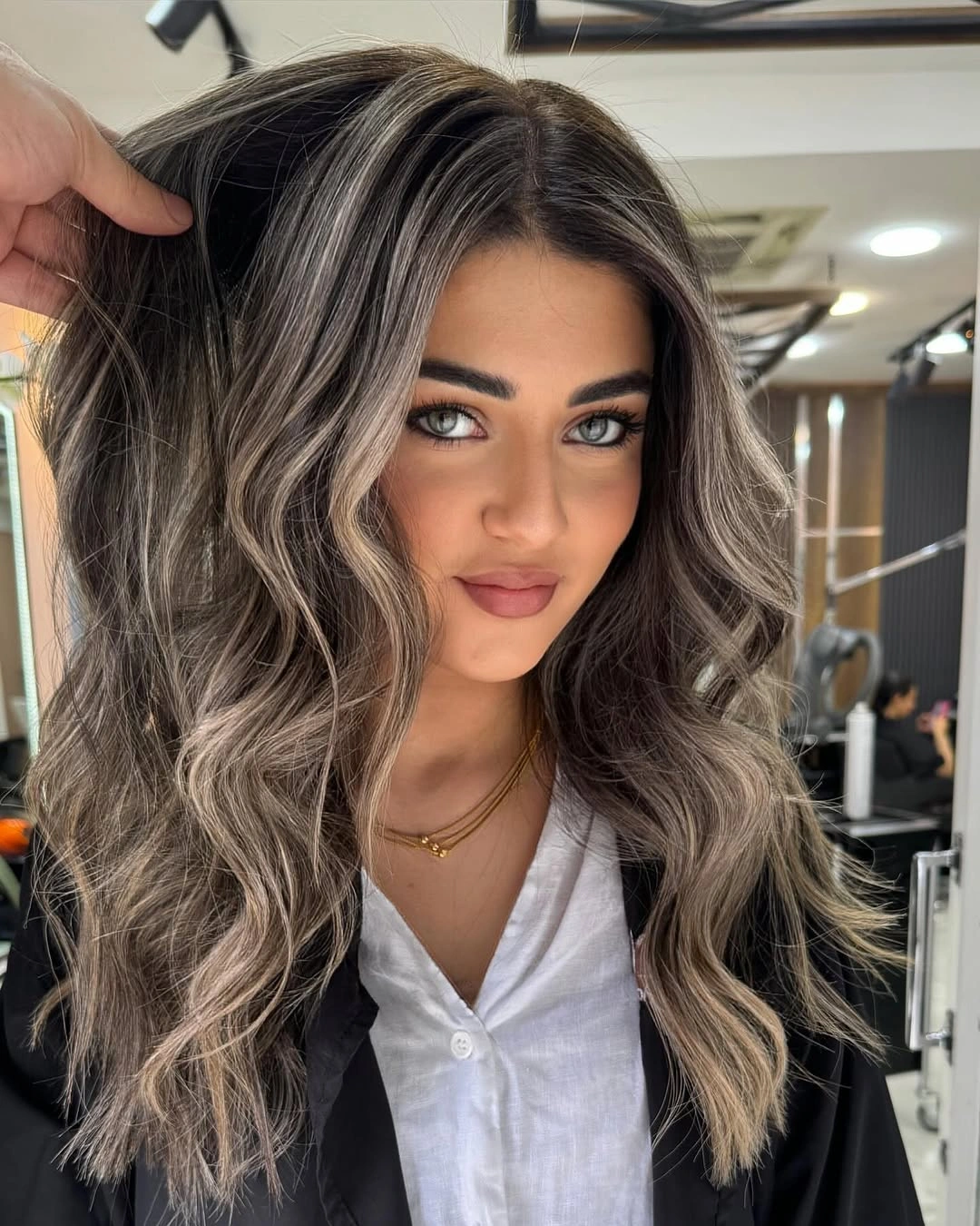 beige blond hair color Classic Beige Blonde With Sleek Silky Finish