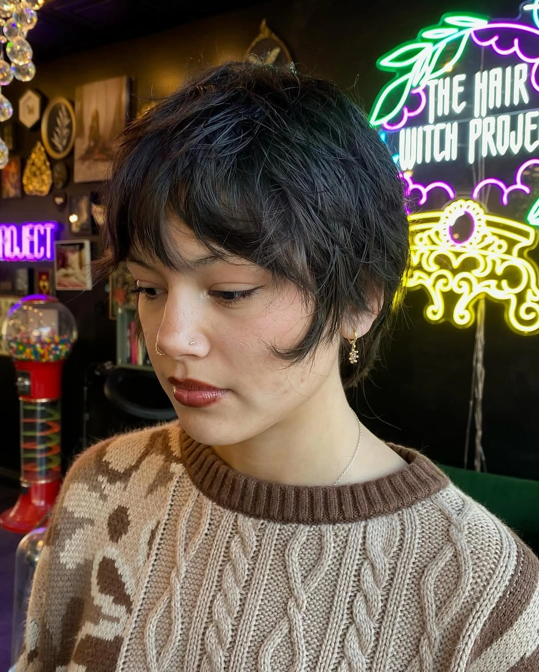 bixie haircut Tousled Bixie With Playful Fringe