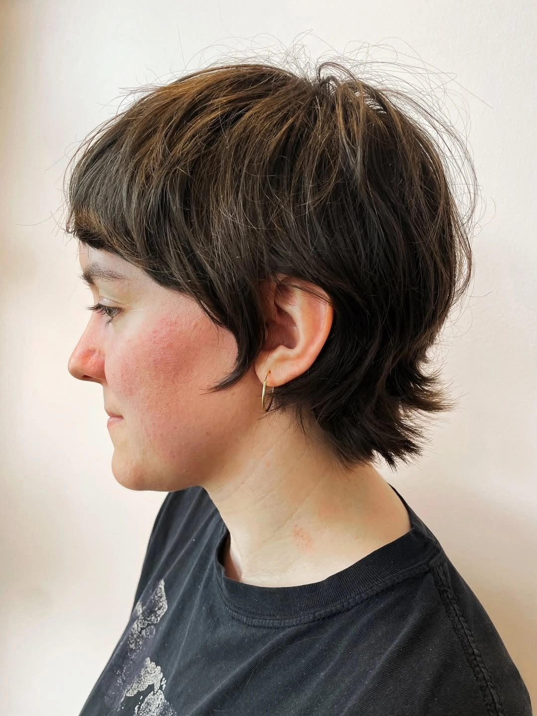 bixie haircut Textured Bixie With a Soft Flicked Nape