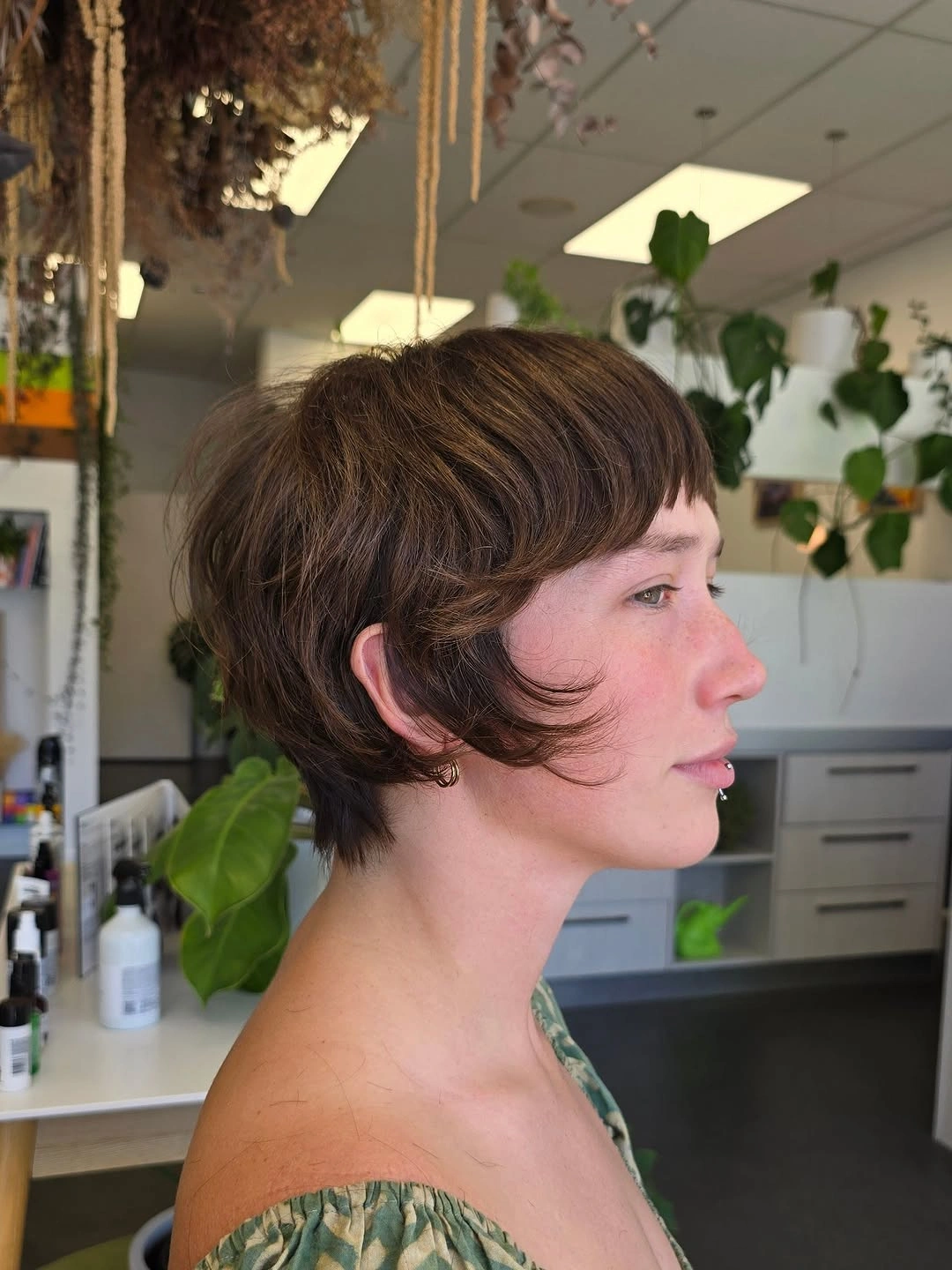 bixie haircut Quietly Feminine Bixie With a Soft Side Frame
