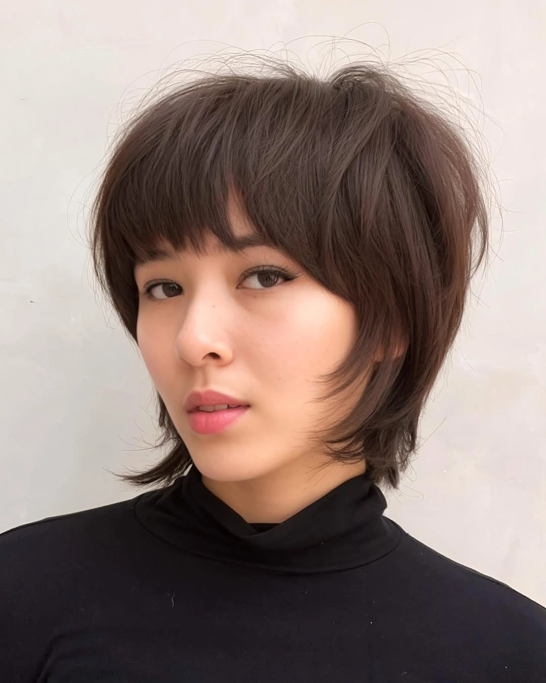 bixie haircut Graphic Espresso Bixie With Tailored Layers