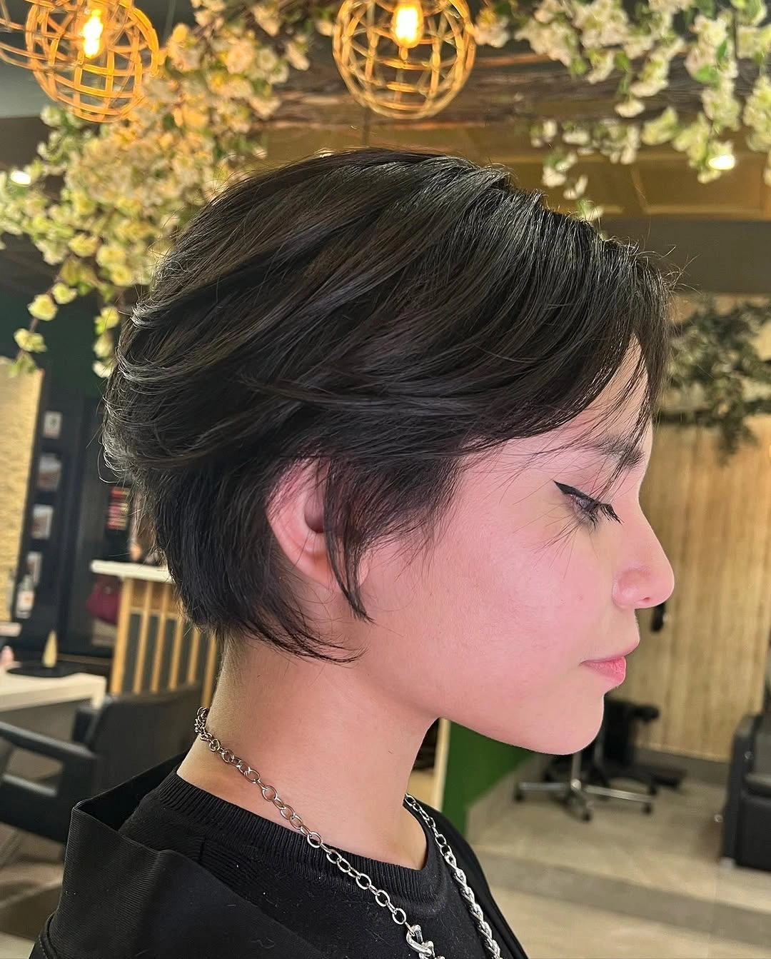 bixie haircut Polished Long Bixie With Side-Swept Volume