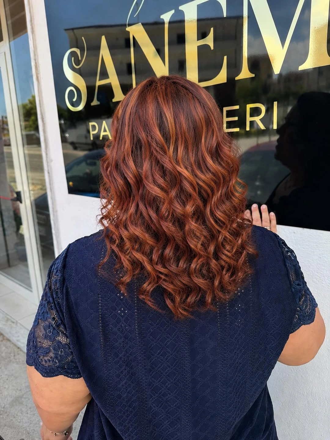 body waves hairstyle Rich Copper Body Waves Full of Warm Dimension