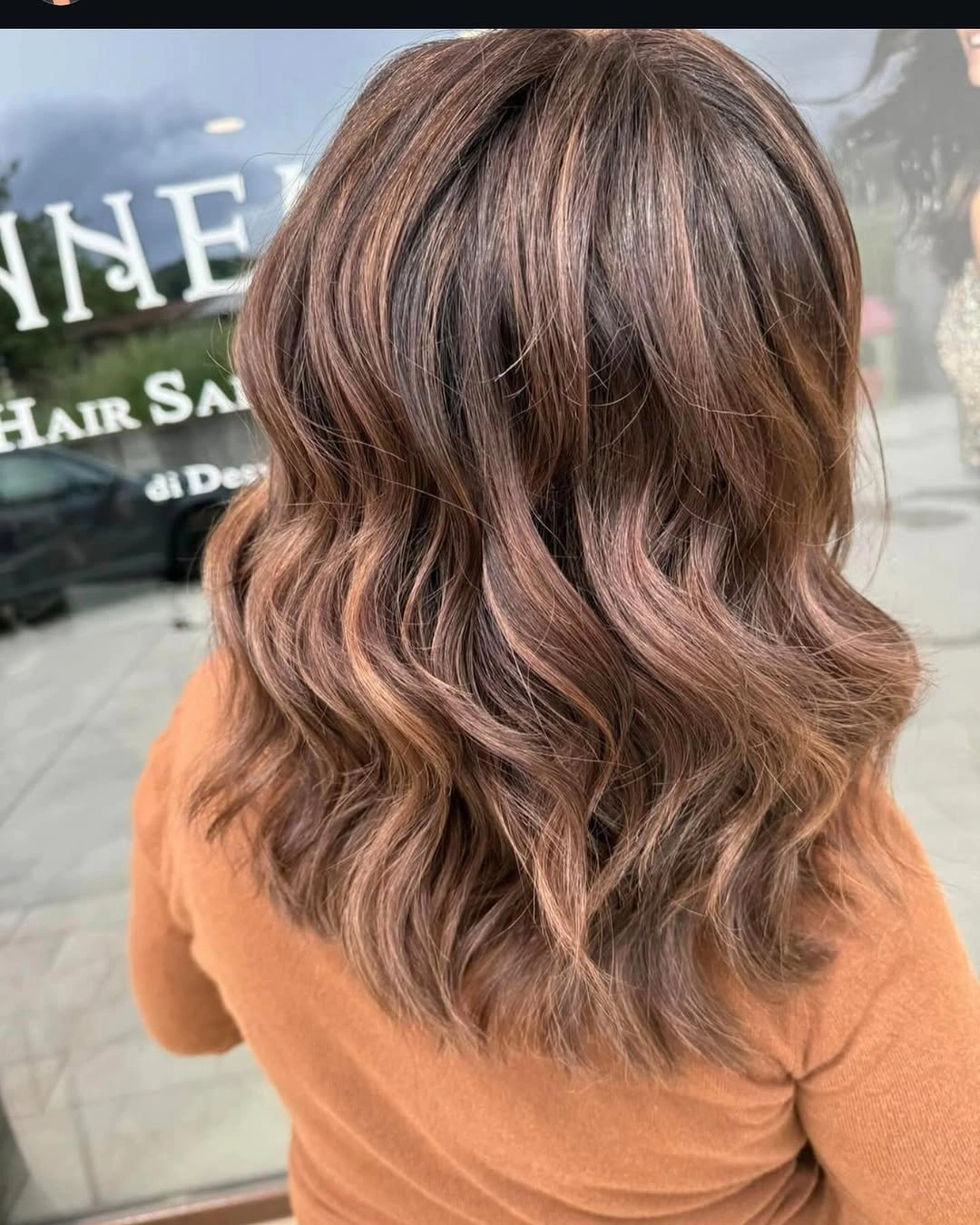 body waves hairstyle Soft Mocha Waves for an Effortlessly Chic Finish