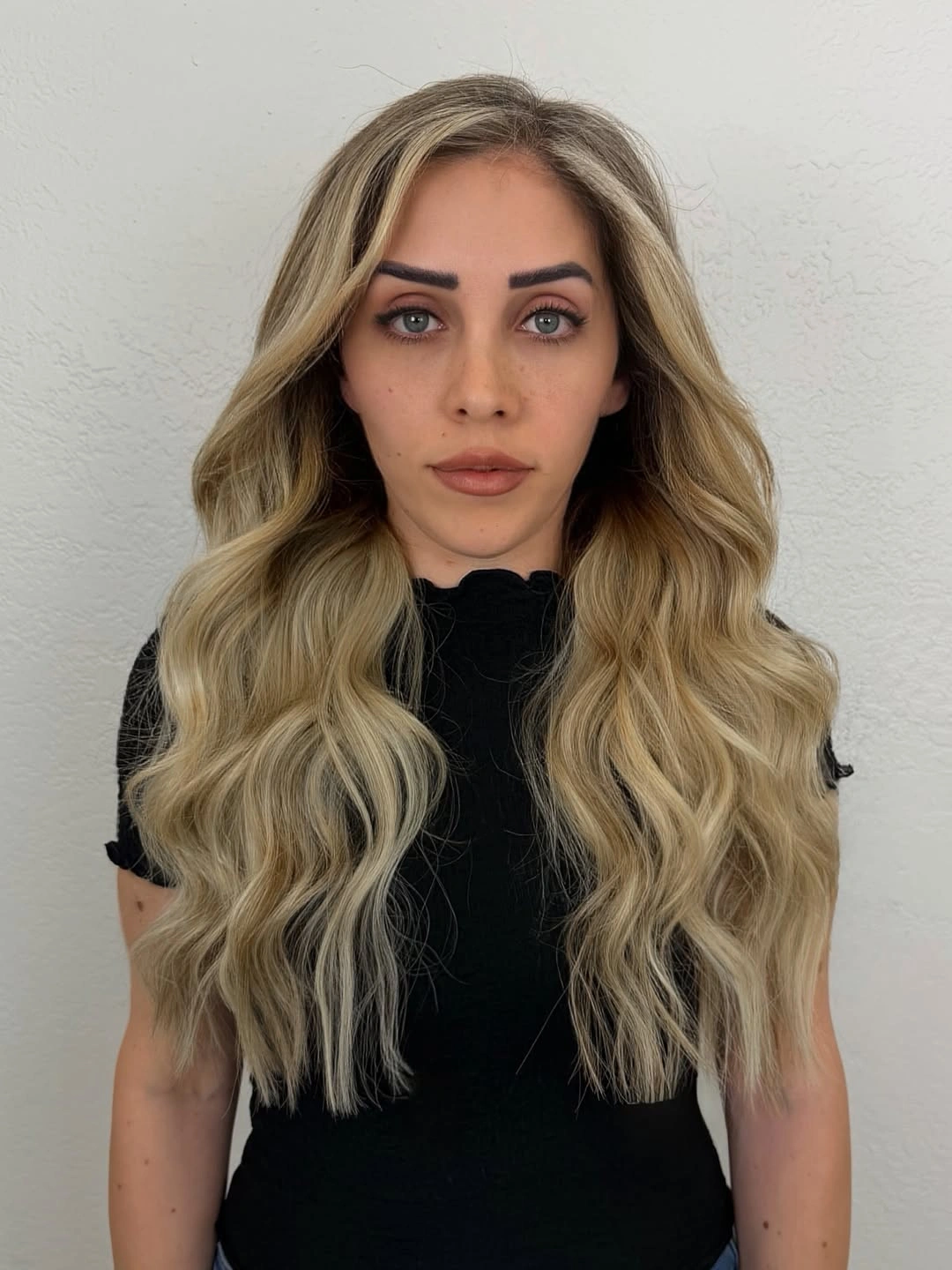 body waves hairstyle Dimensional Ash Blonde Waves With an Effortless Everyday Finish