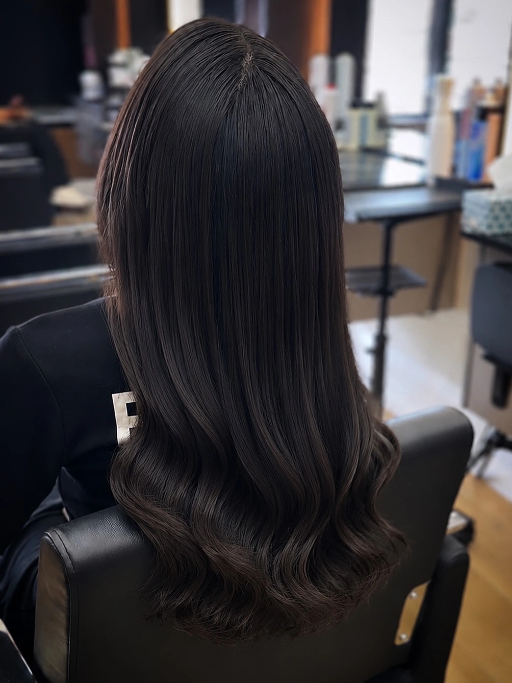 body waves hairstyle Soft Midnight Waves That Celebrate Healthy Black Hair