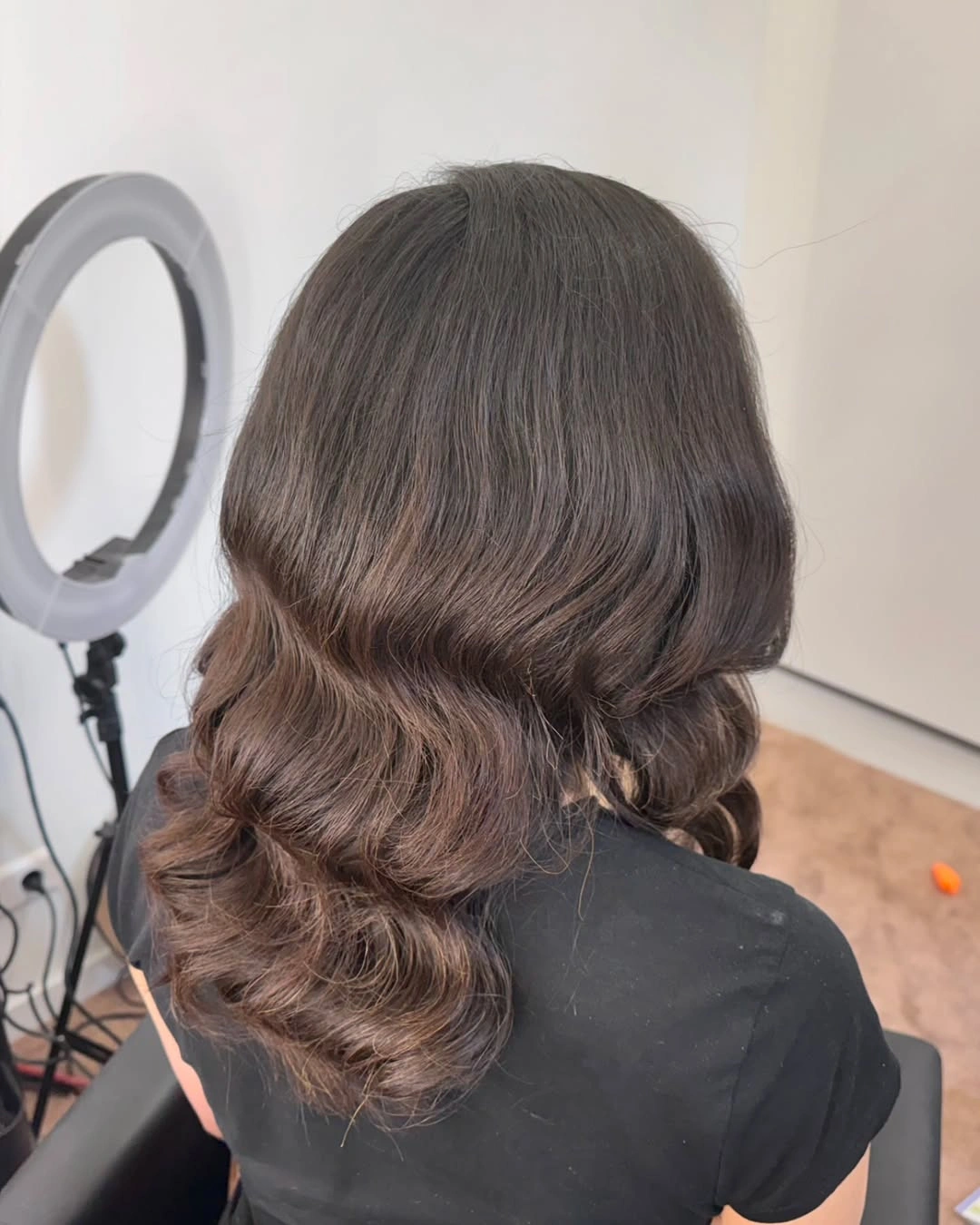 body waves hairstyle Voluminous Vintage Waves With Modern Softness