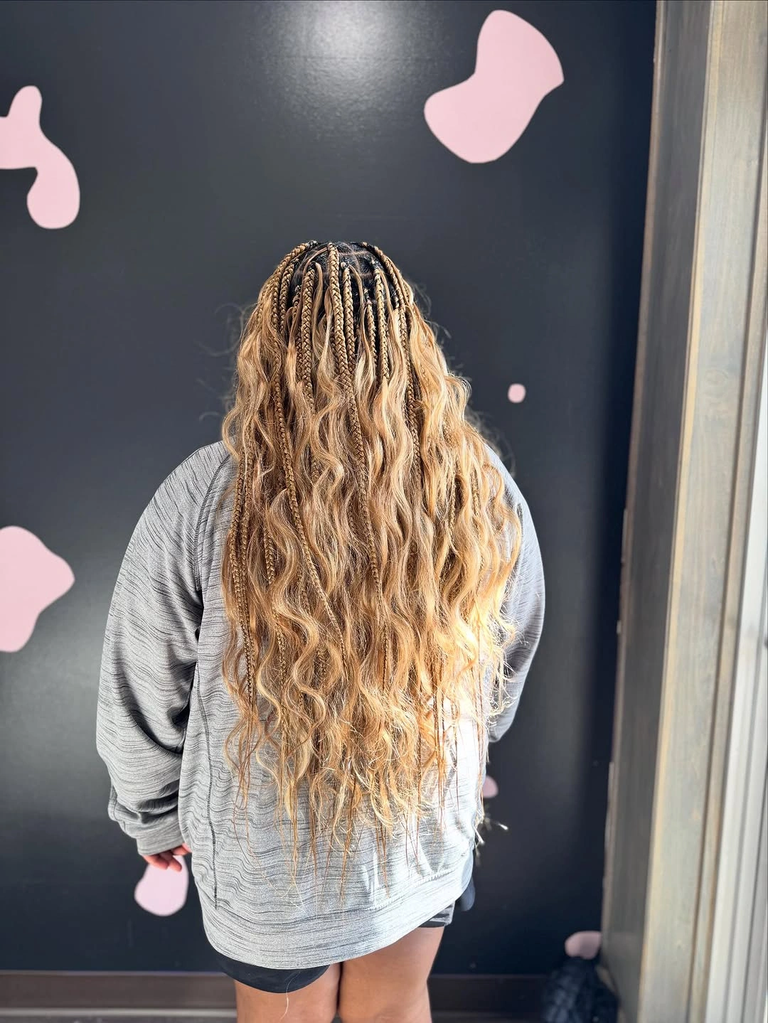 bora bora braids hairstyle Beachy Blonde Bora Bora Braids With Effortless Movement