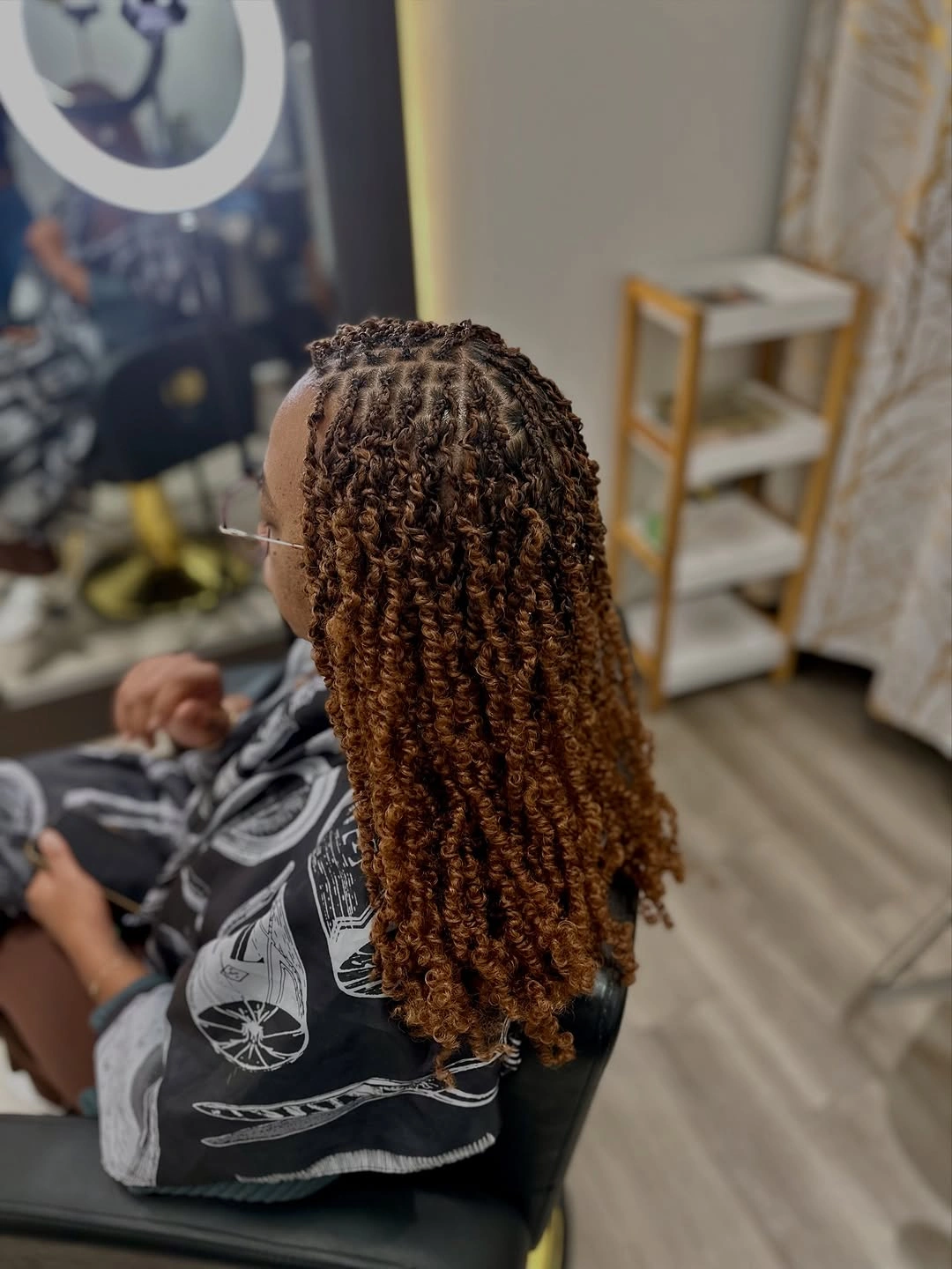 bora bora braids hairstyle Golden Caramel Twists That Feel Effortlessly Soft