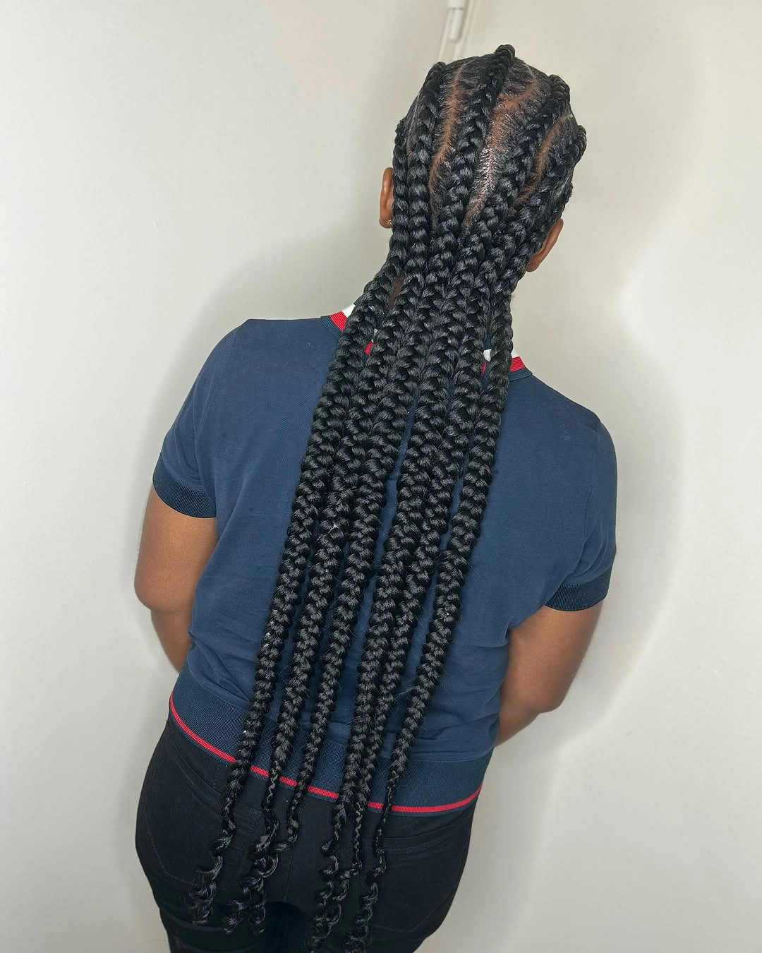 butterfly braids hairstyle Classic Long Butterfly Braids with Timeless Protective Styling
