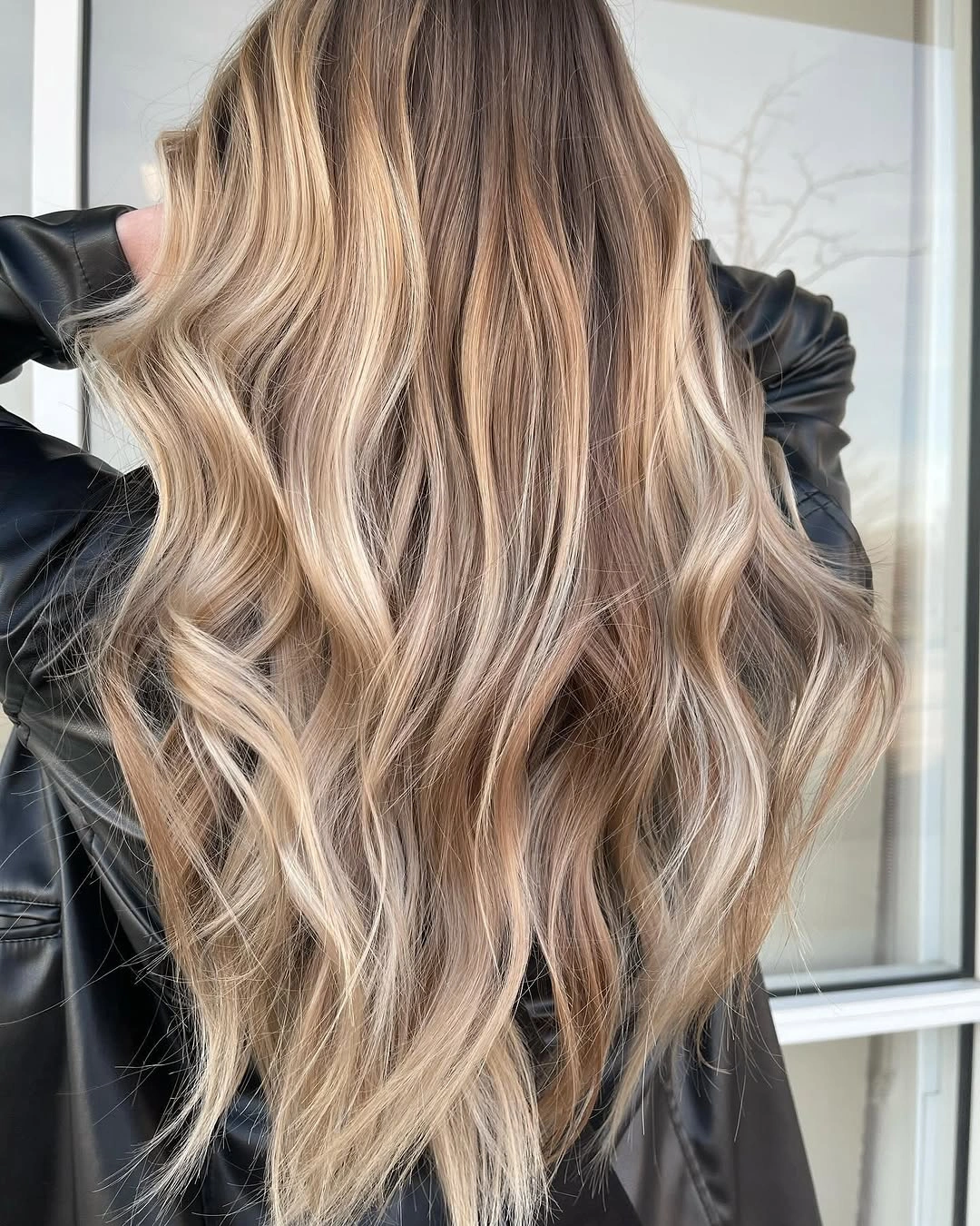 dirty blonde hair color Champagne Dirty Blonde Balayage With Luxurious Length