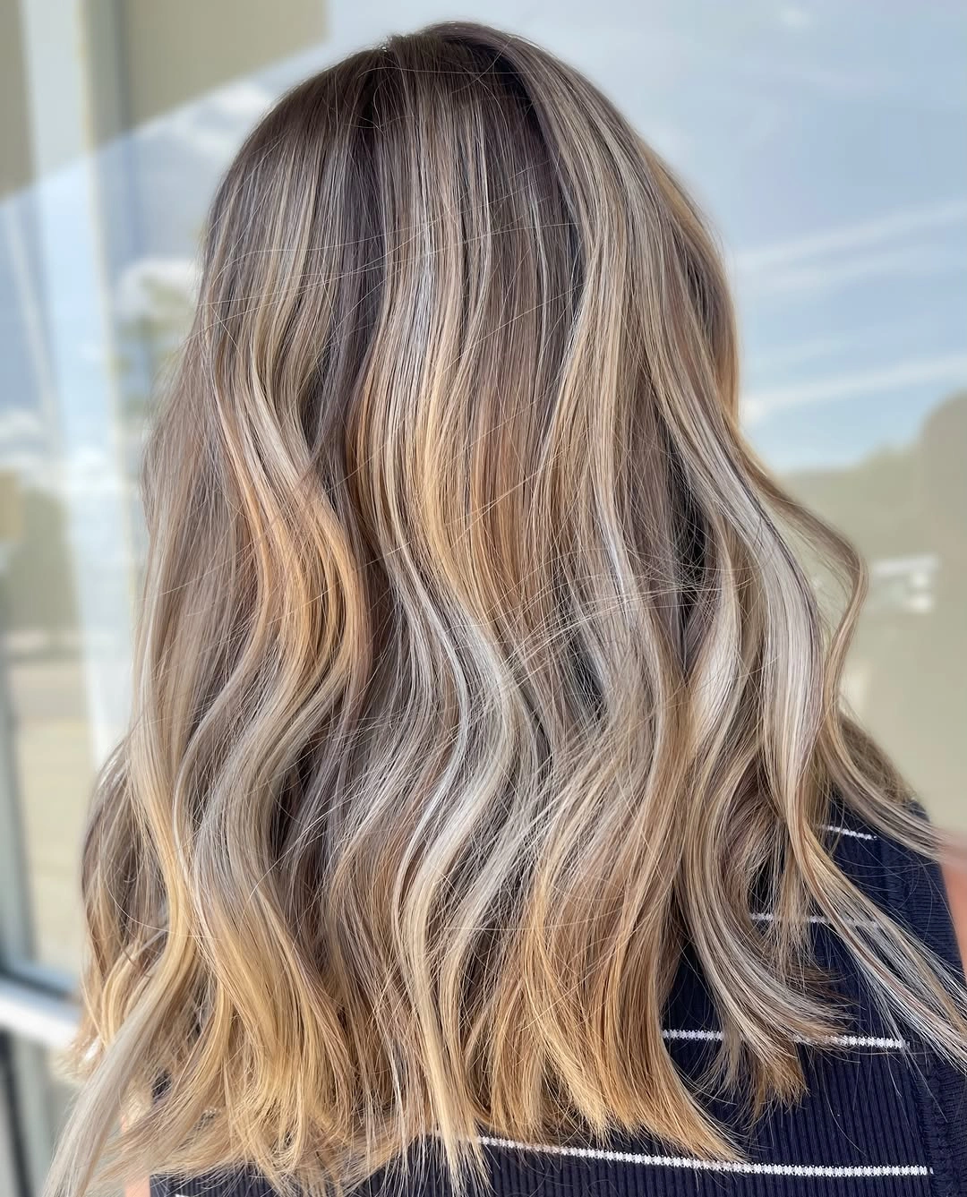 dirty blonde hair color Natural Beige Dirty Blonde Waves With Effortless Depth
