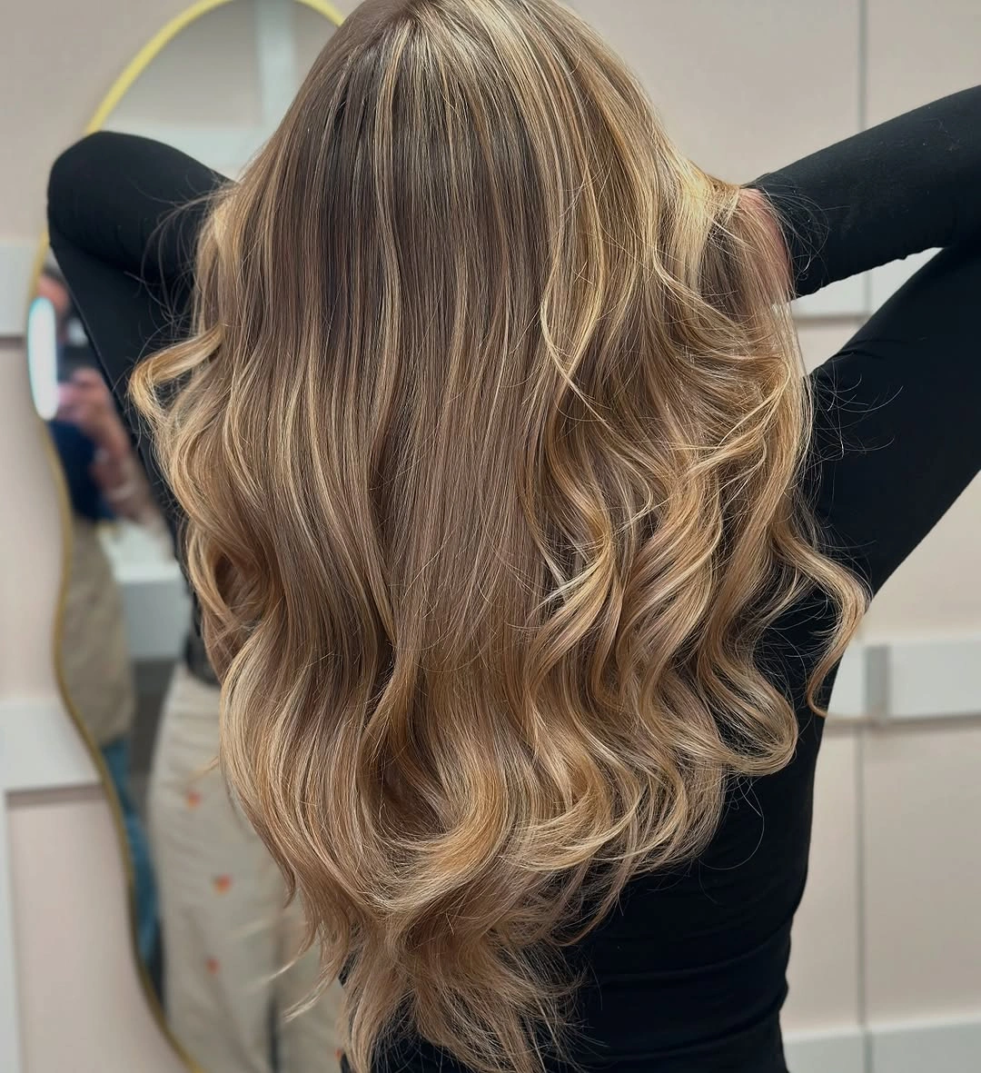 dirty blonde hair color Golden Beige Dirty Blonde With Soft Luxurious Layers