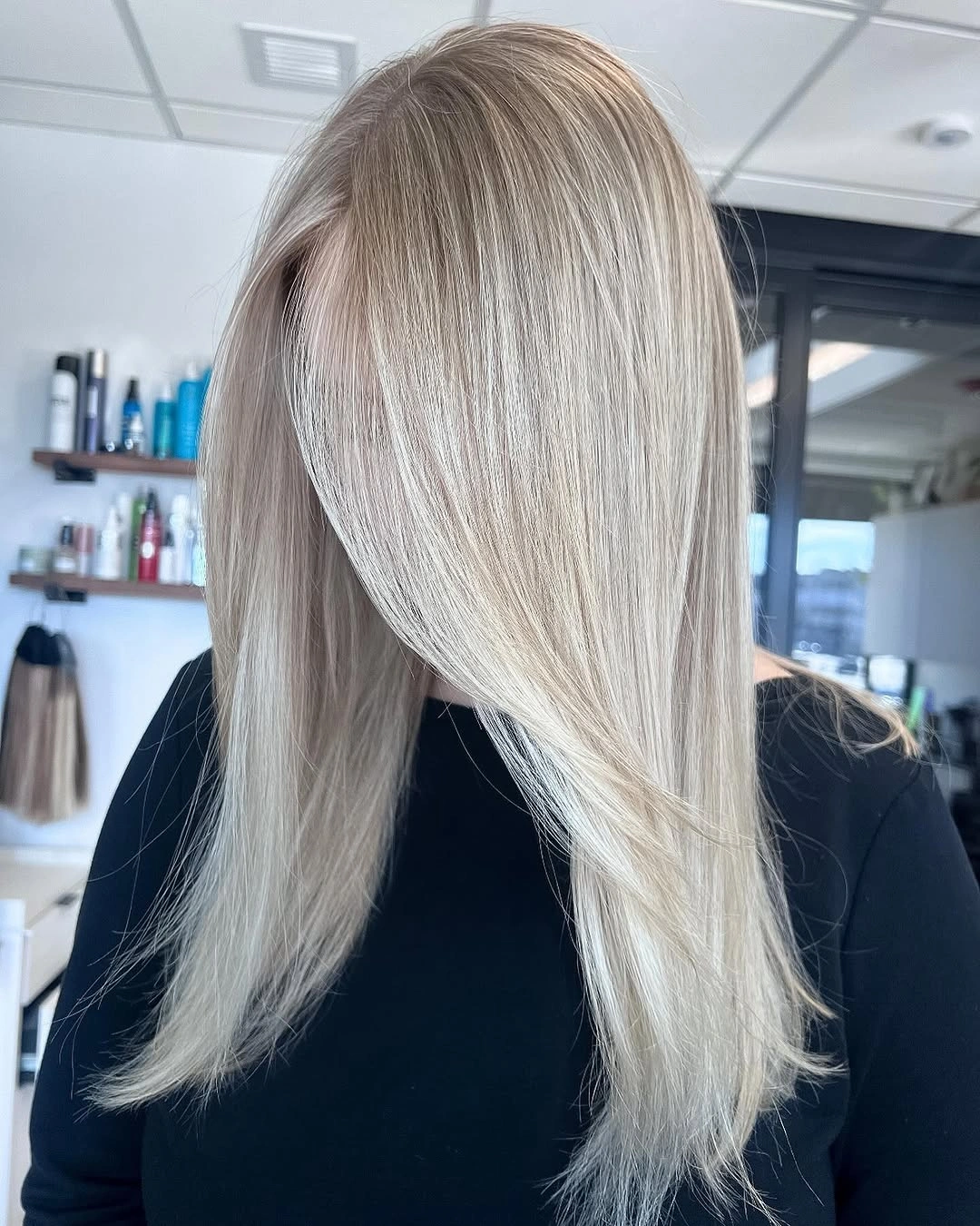 dirty blonde hair color Bright Neutral Blonde With Airy Layers