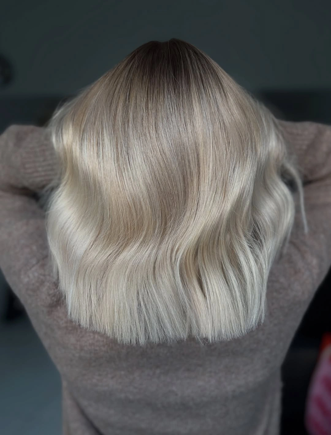 Fall blonde hair colour 2026 Soft Pearl Blonde French Bob