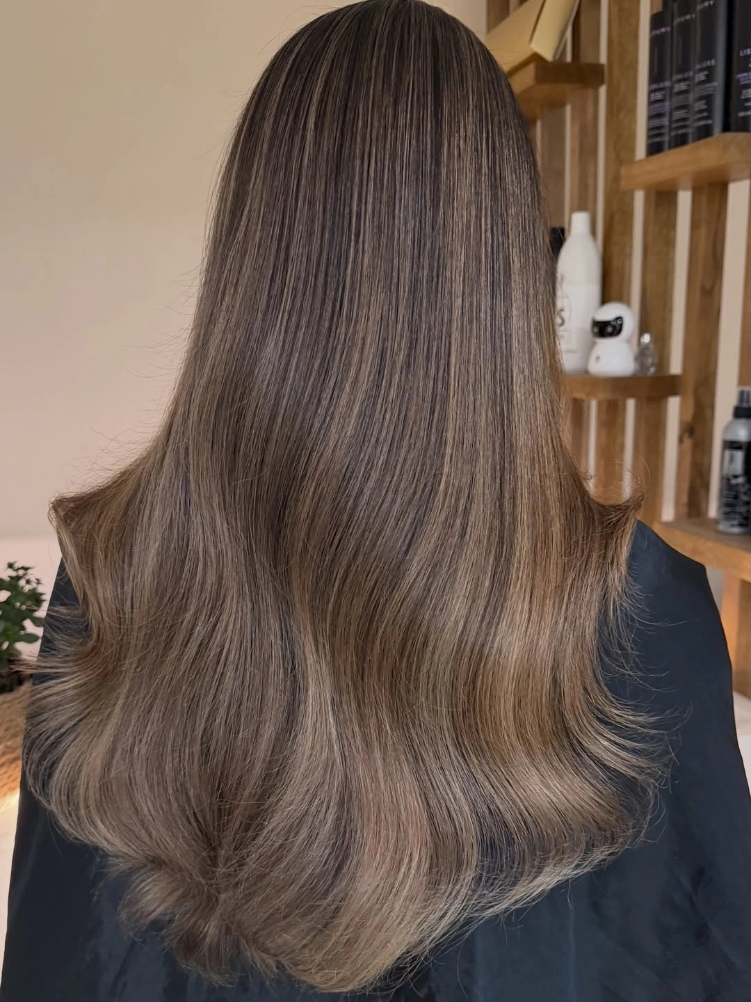 Fall brunette hair colour 2026 Smoky Mushroom Brunette with a Silky Finish