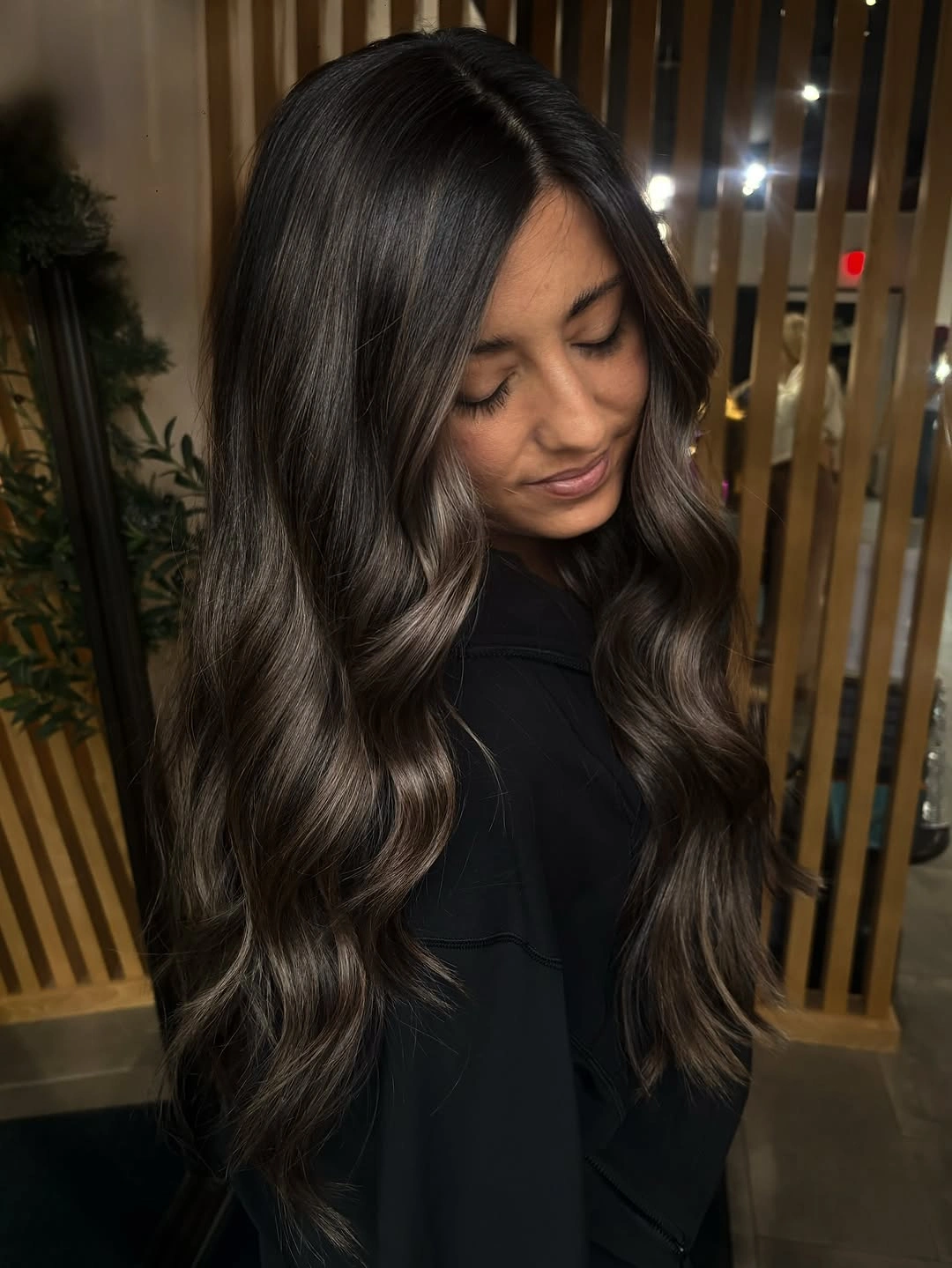 Fall brunette hair colour 2026 Espresso Brunette with Soft Mocha Dimension