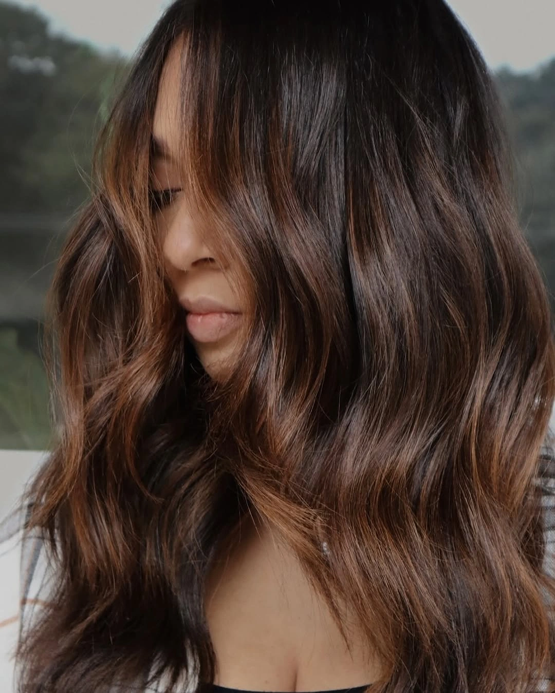 Fall brunette hair colour 2026 Soft Cinnamon Brunette Balayage for Everyday Luxury