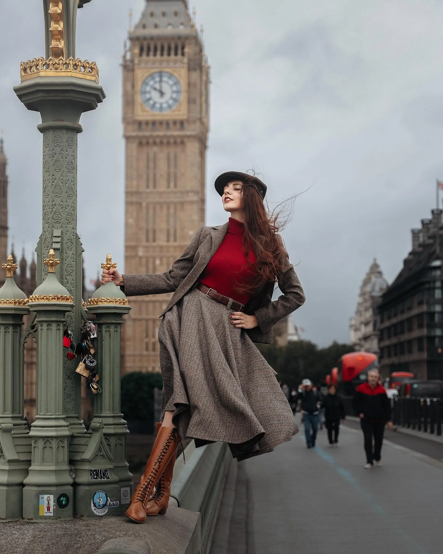 fall classy outfits women 2026 Classic British Tailoring with a Rich Burgundy Accent