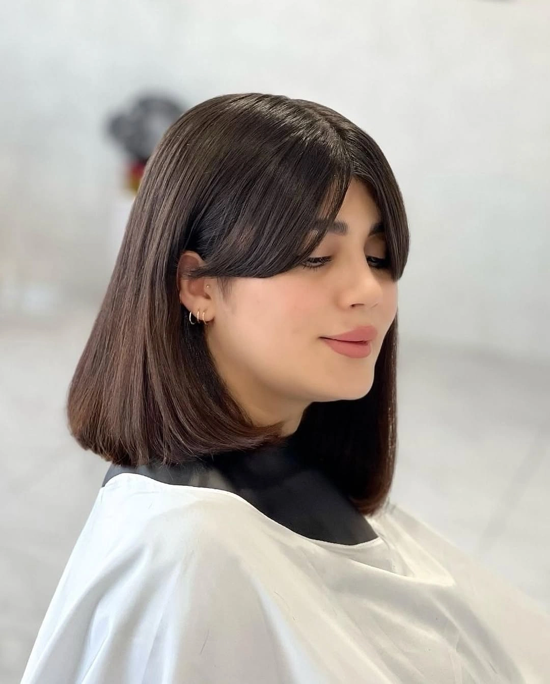fall French Bob 2026 Rounded French Bob With Soft Face-Framing Bangs