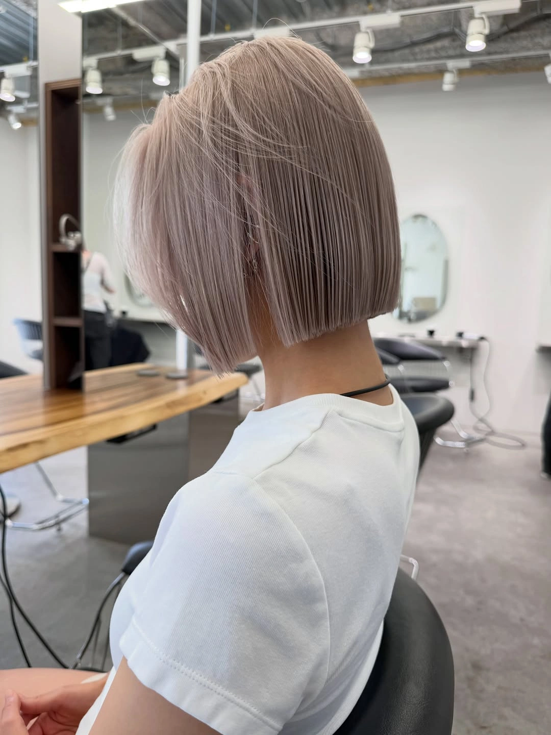 fall French Bob 2026 Cool Blonde French Bob With Precision Lines